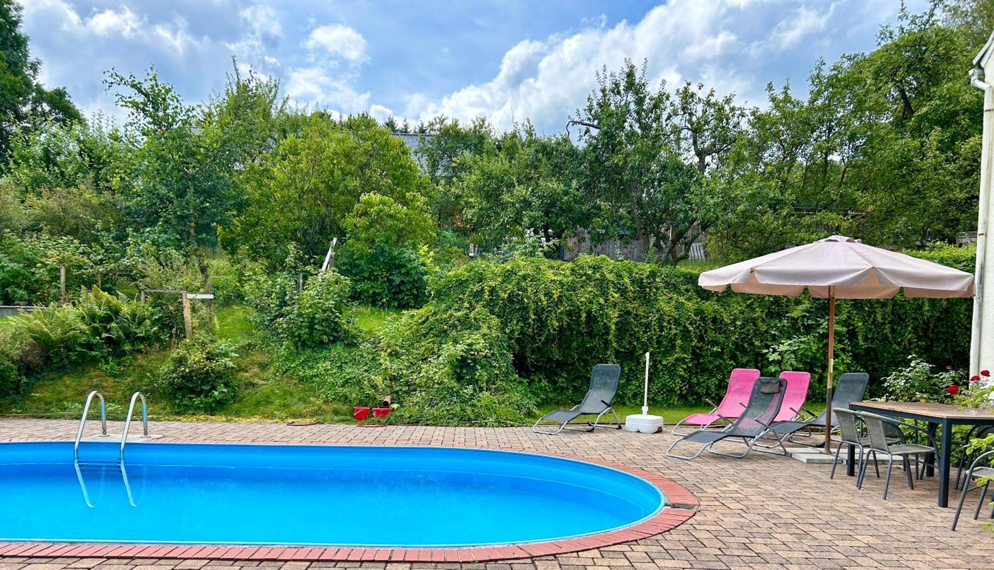 Ferienwohnungen 1 Bis 4 "Pumphut'S Scheune" Lengenfeld  Exterior foto